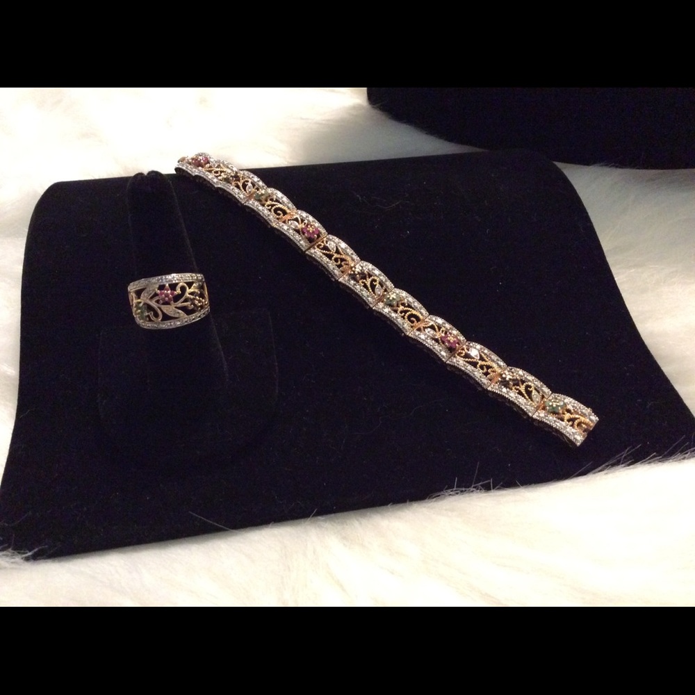 BEAUTIFUL BRACELET AND RING SET